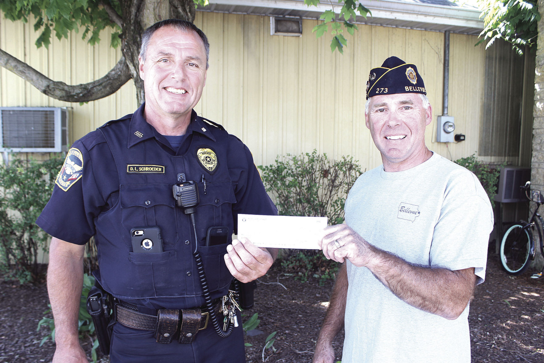 DONATION TO D.A.R.E.